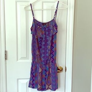 Spaghetti strap romper